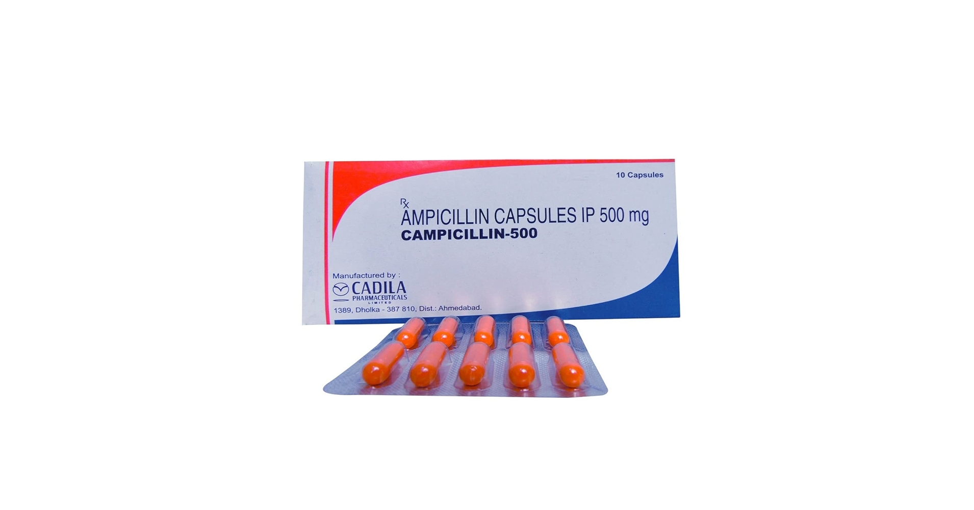 CAMPICILLIN 500MG — Buy Online at CureSprint